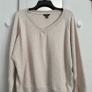 Buffalo David Bitton Cream V-Neck Sweater
